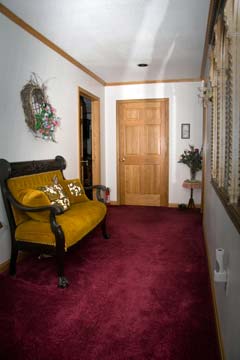 Turtle Bay Lodge hallway seating